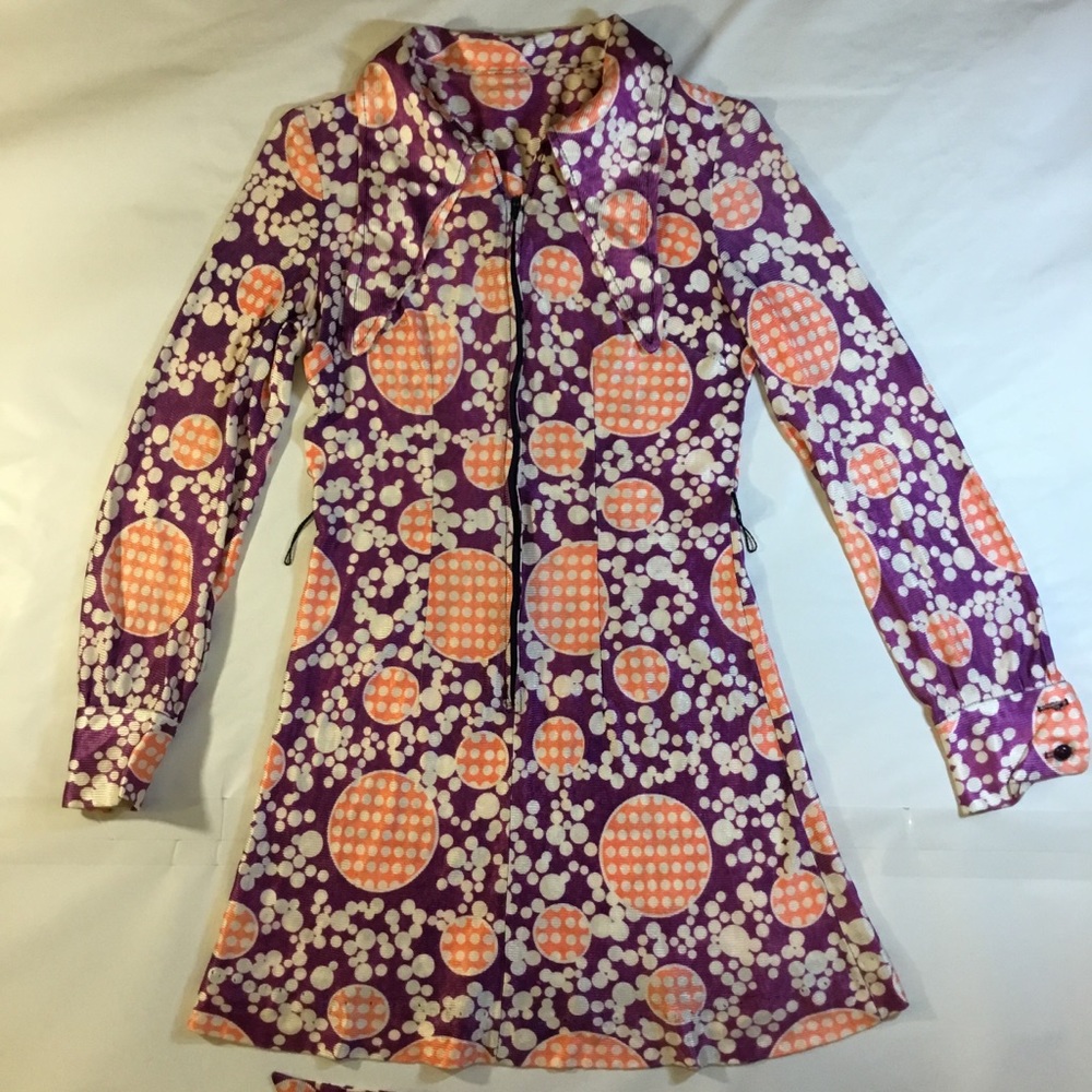 Vtg 60’s Dress Women’s Size 5. With Belt.